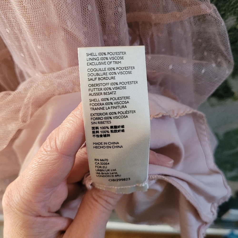 Anthropologie Tulle Midi Skirt - Picture 6 of 9
